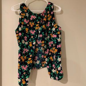 Floral tank top